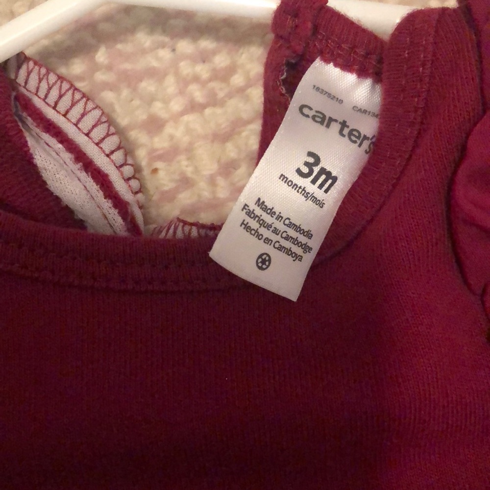 Carter’s Ruffle Sweatshirt Set - Picture 3 of 7